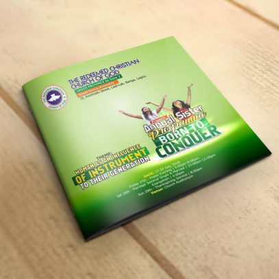 church programs design and printing in Lagos Nigeria