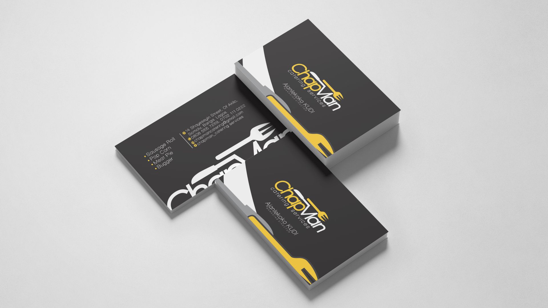 Business Card design and printing in Lagos Nigeria