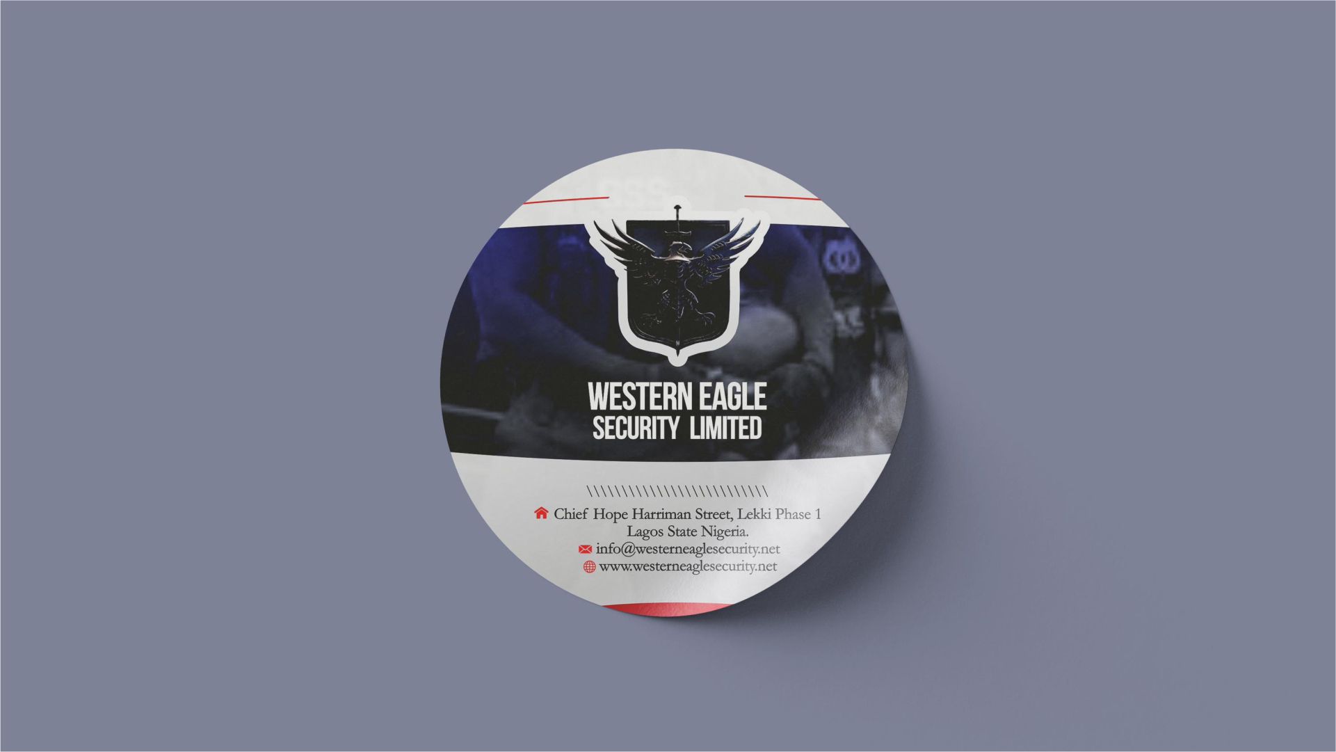 Custom Round Product Label Stickers Design and Print in Lagos Nigeria