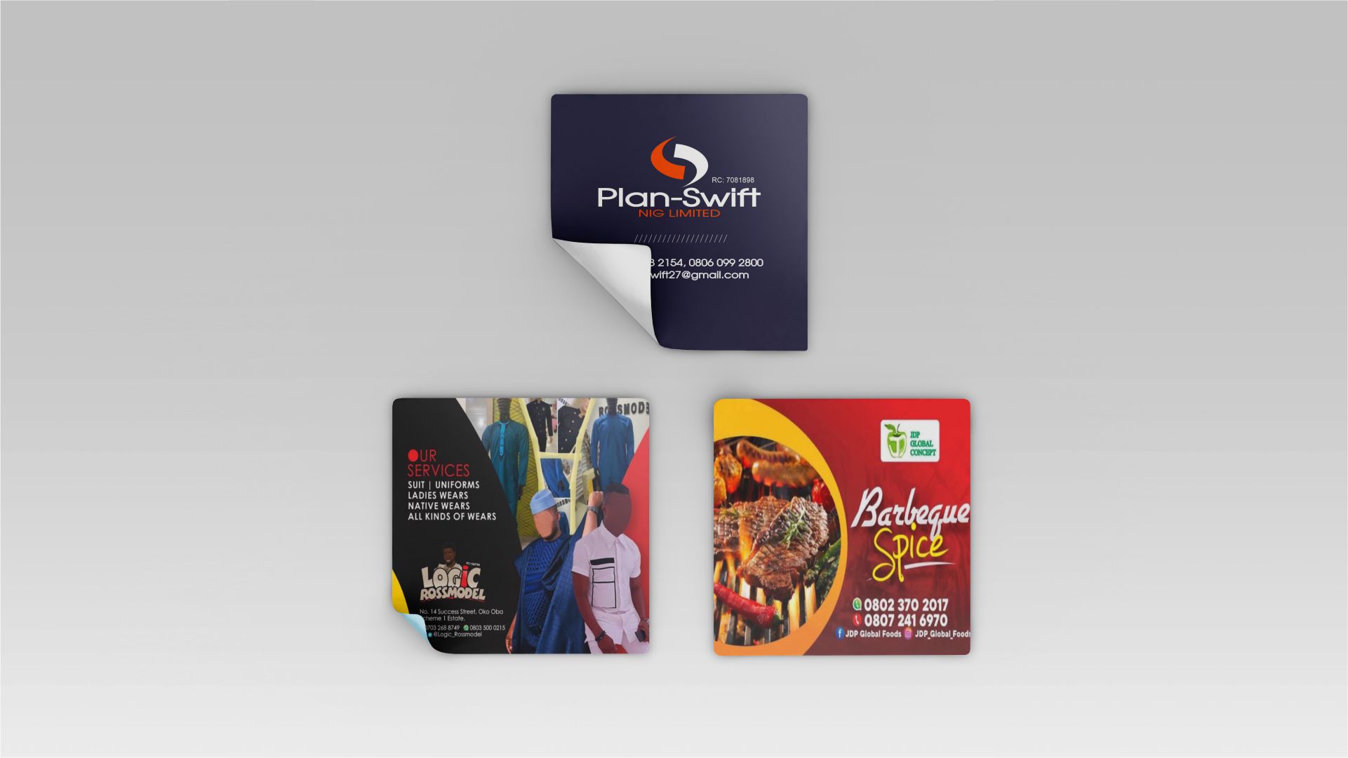 Product Label Stickers Printing and Design in Lagos Nigeria