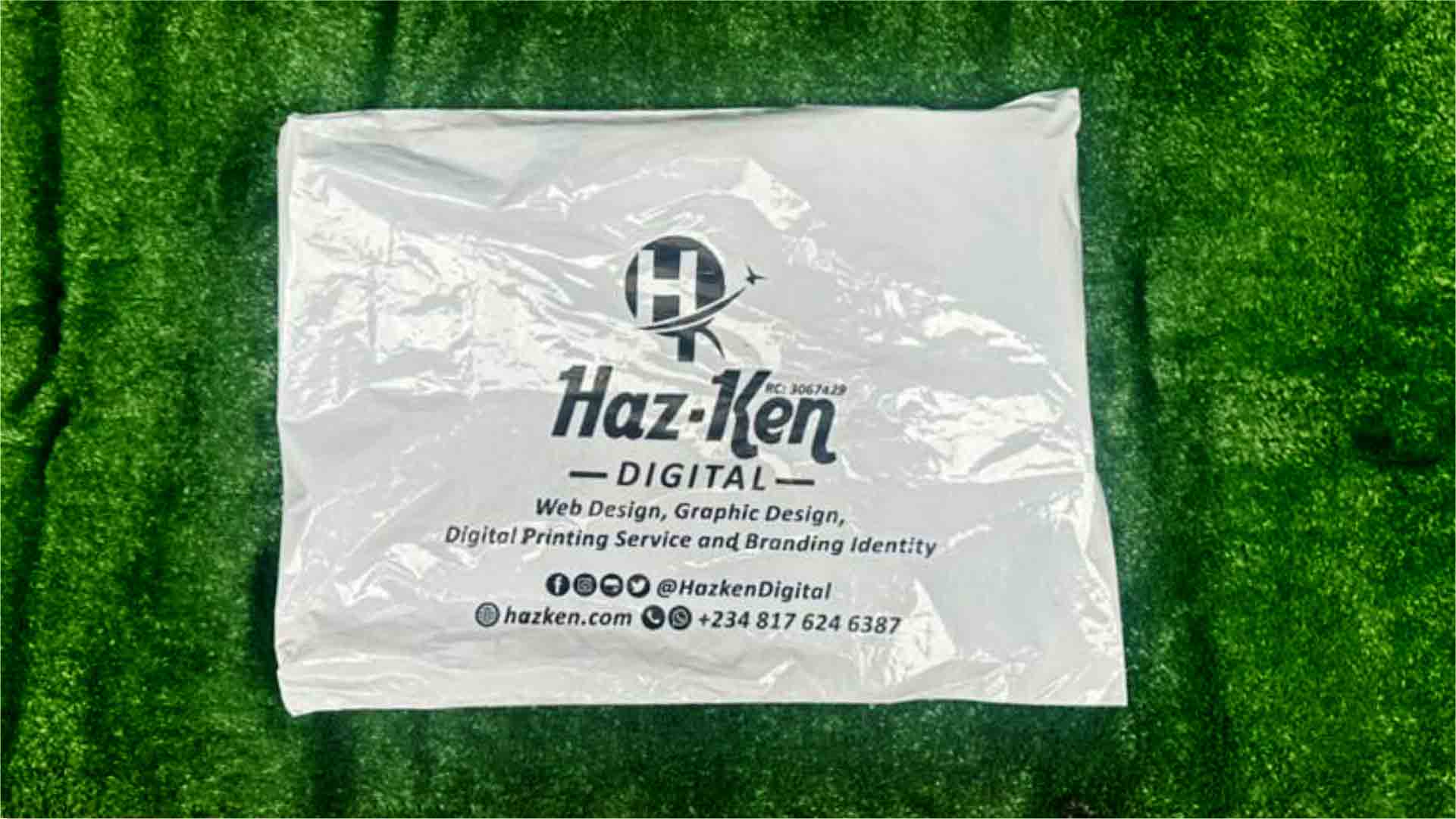 A2 Courier Nylon Bag Design and Printing in Lagos Nigeria