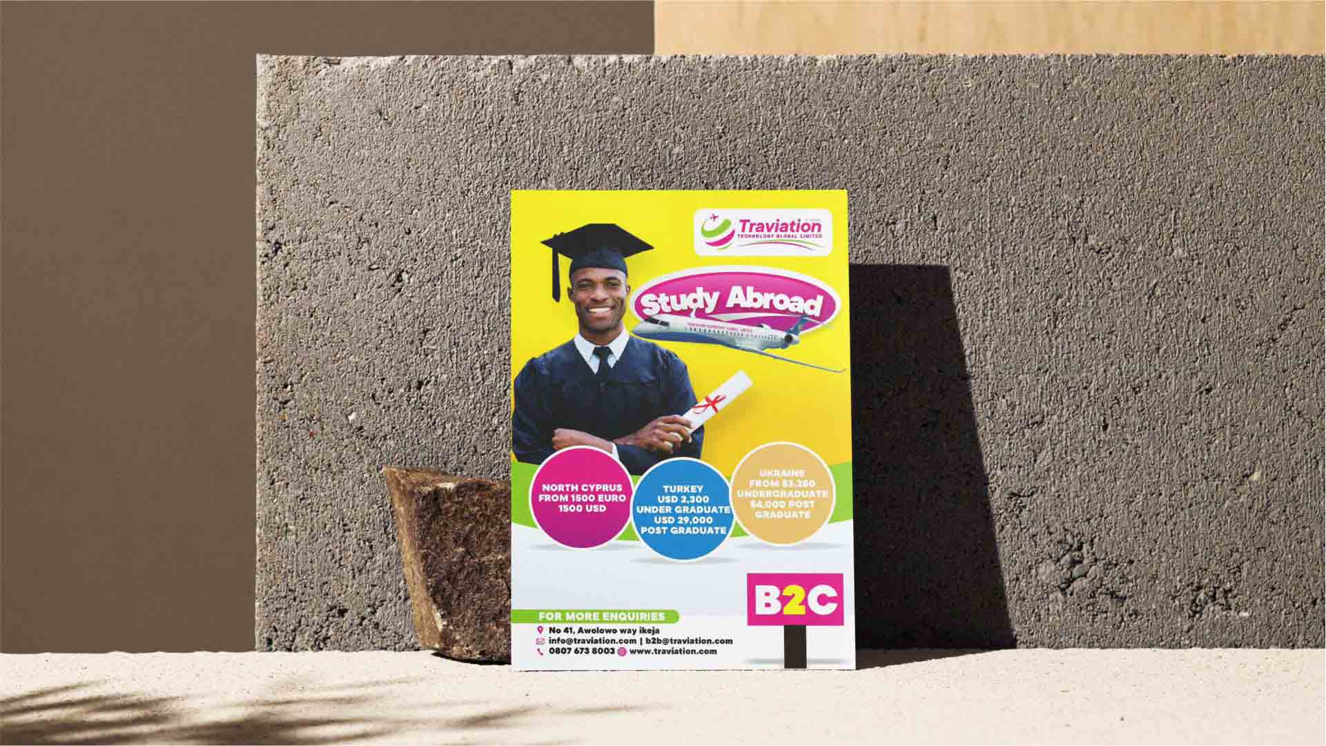 A6 Flyer Print and Design in Lagos Nigeria