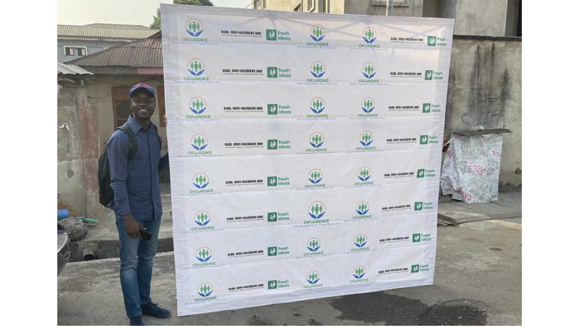 Backdrop Banner Printing and Design in Lagos Nigeria