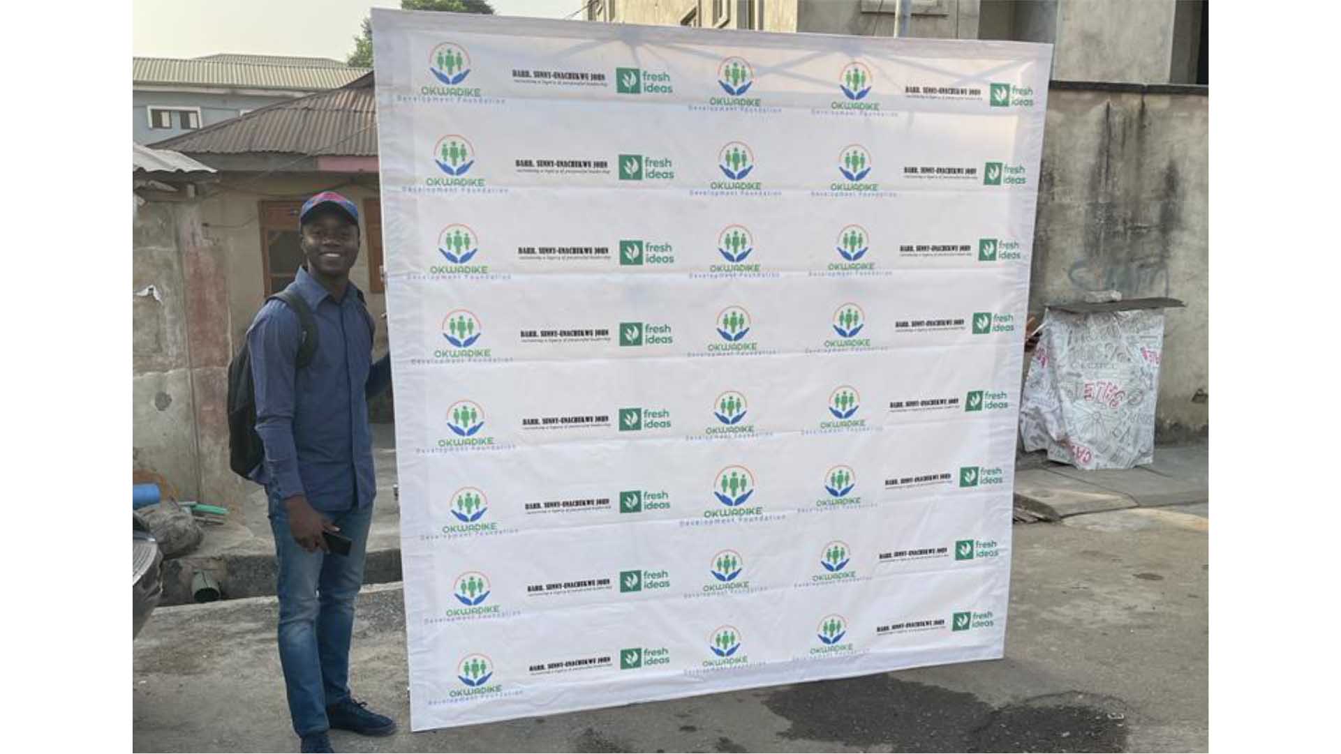 Pop-up Backdrop Banner Printing and Design in Lagos Nigeria