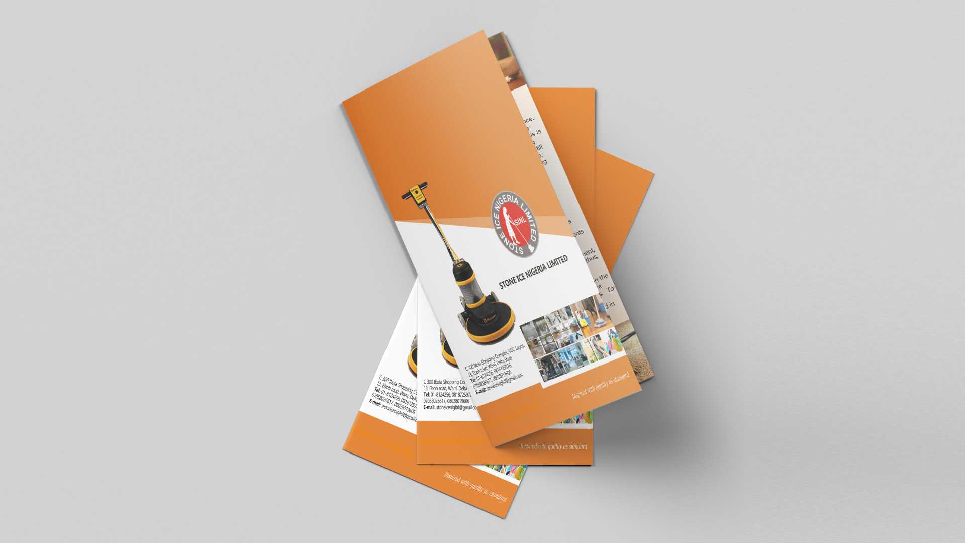 Bi-fold Leaflet Printing and Design in Lagos Nigeria