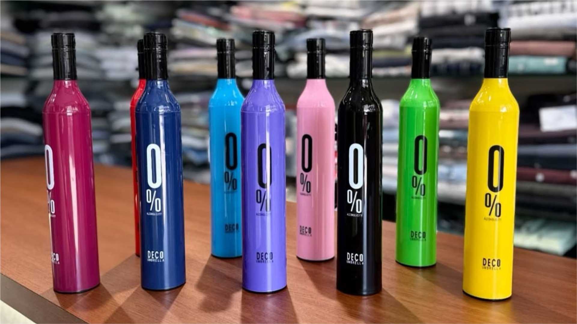 Bottle Shape Umbrella Print and Design in Lagos Nigeria