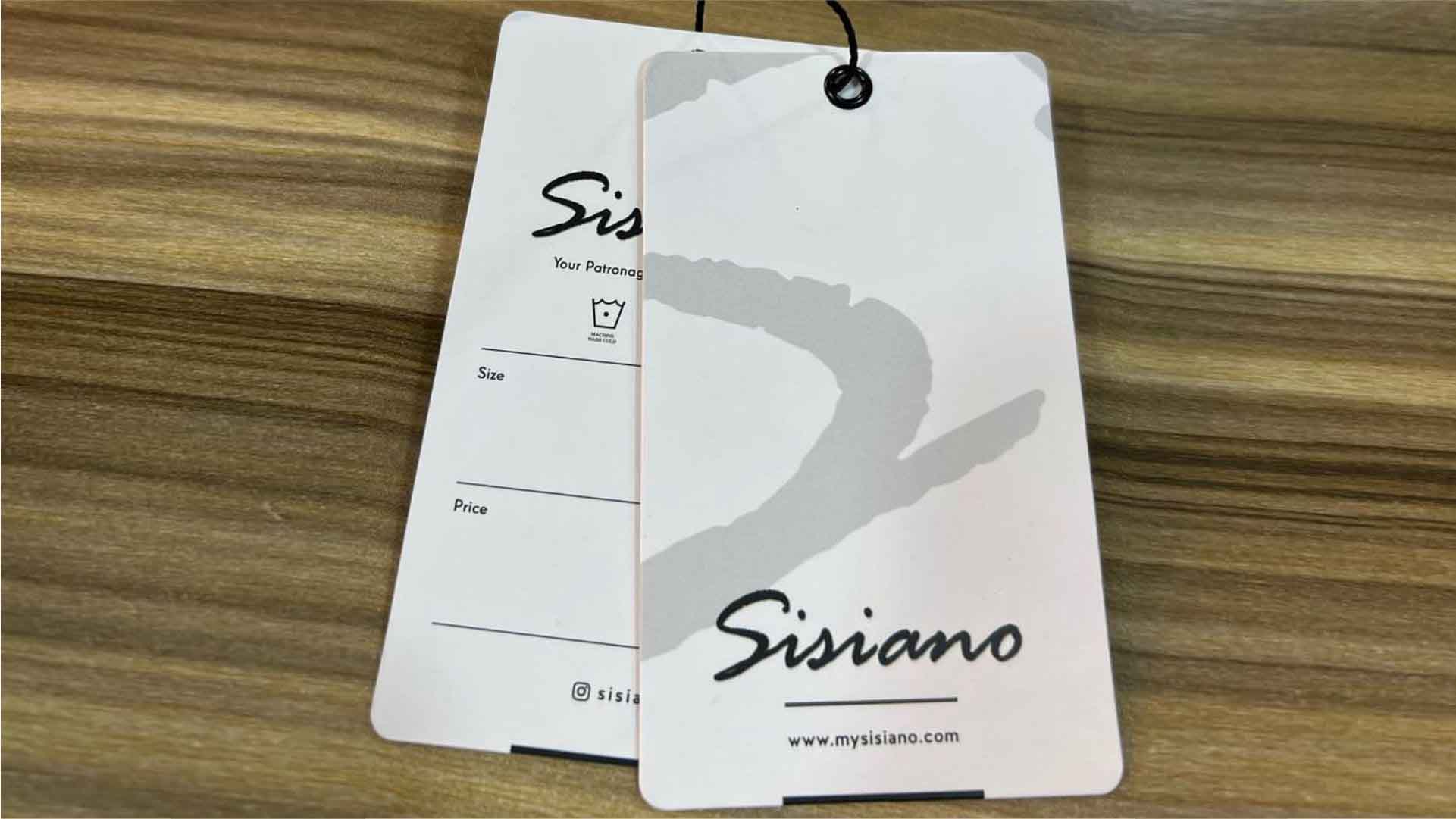 Clothing Tags Design and Print in Lagos Nigeria