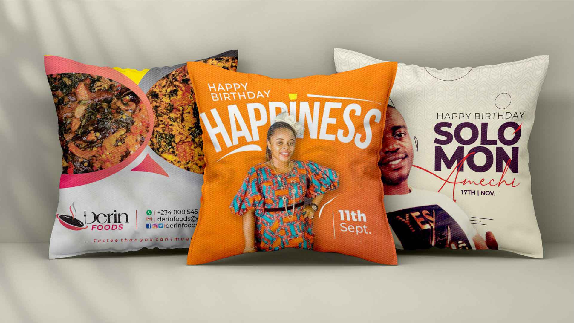 Design Print Decorative Throw Pillows in Lagos Abuja Nigeria