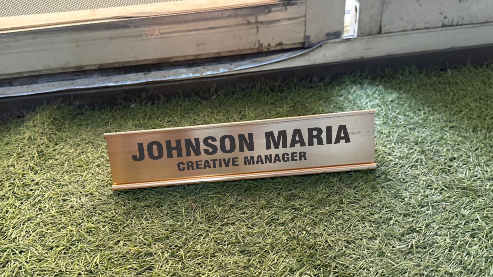 Desk Name Plate Sign Stand in Lagos Nigeria