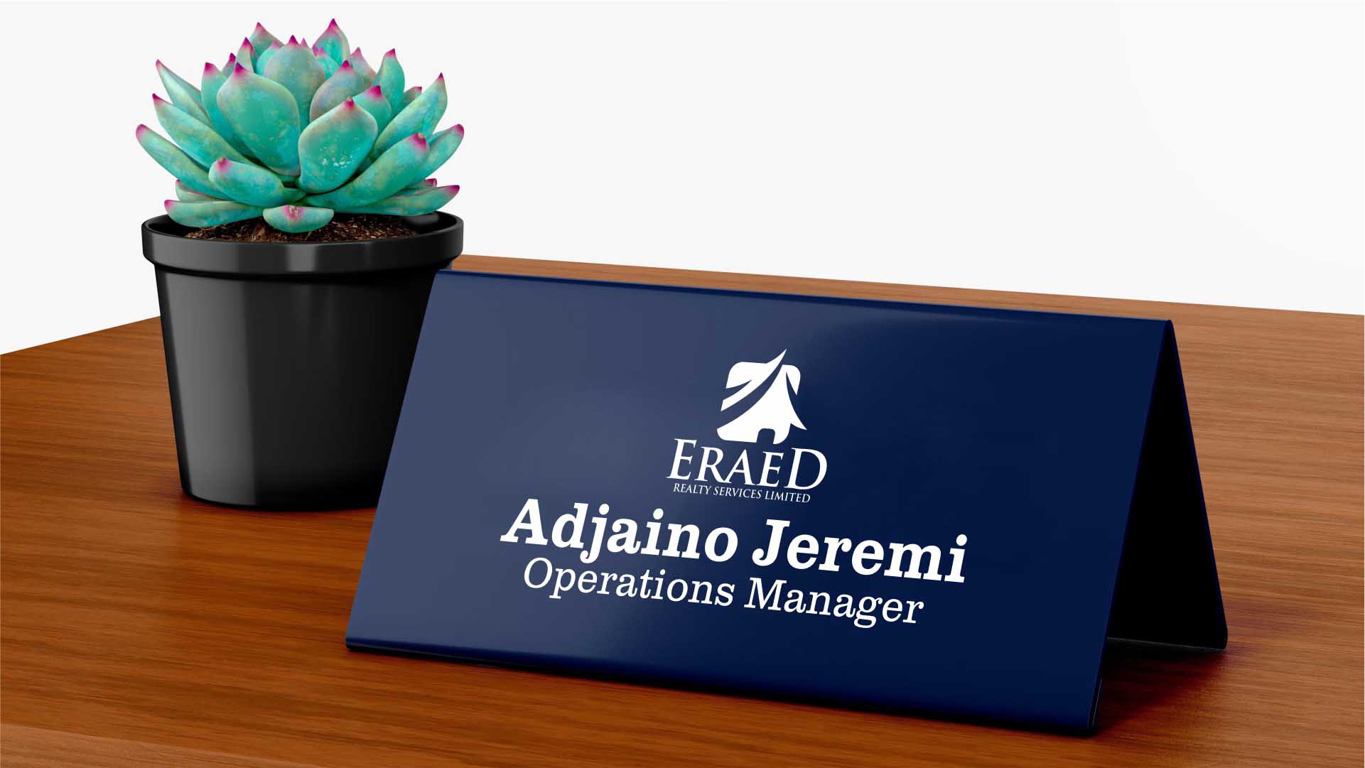 Desk Name Sign Stand in Lagos Nigeria