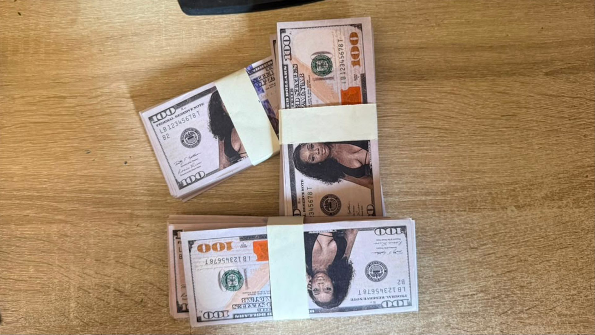 Event Fake Dummy Money Props Print for Parties