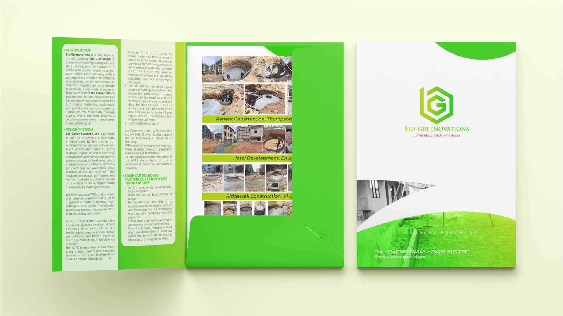 Presentation Folder File Jacket Design and Print in Lagos Nigeria