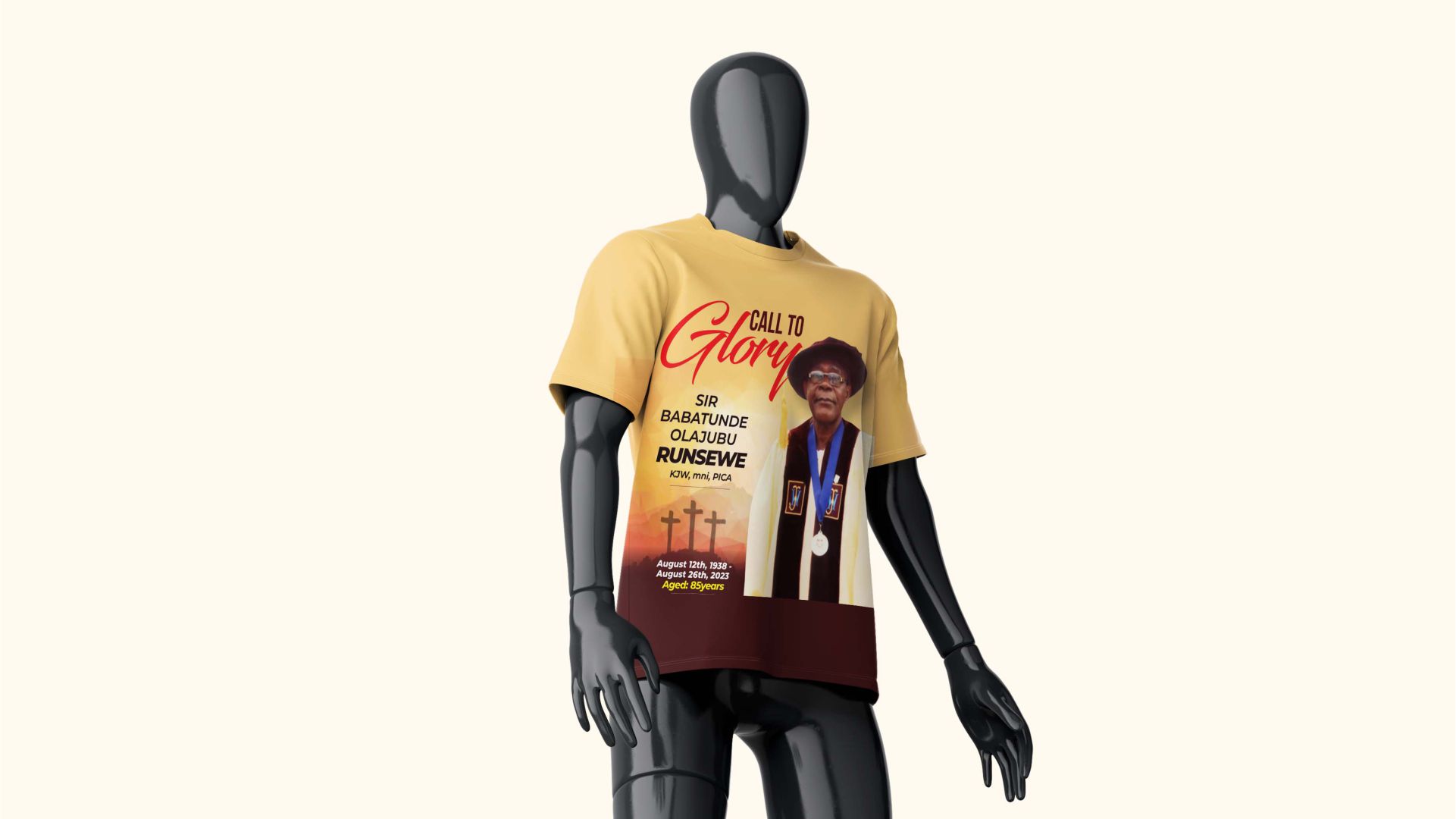 Burial/Funeral T-shirt Print and Design in Lagos Nigeria