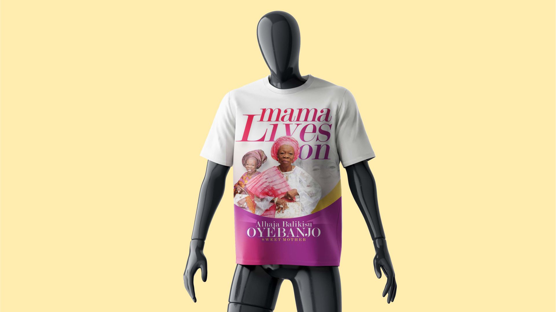 Burial/Funeral T-shirt Print and Design in Lagos Nigeria