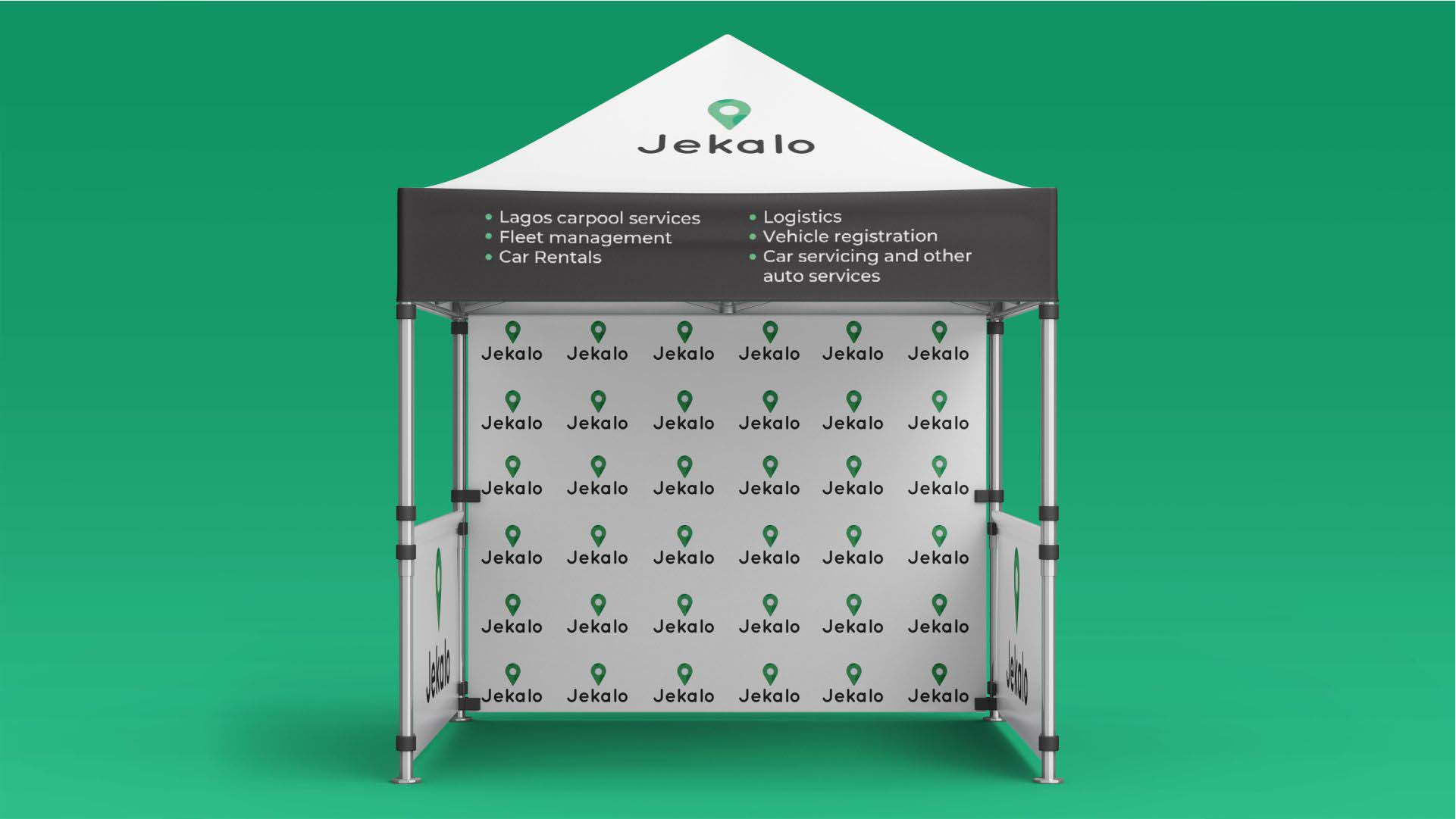 Pop-up Gazebo Canopy Tent Design and Print in Lagos Nigeria