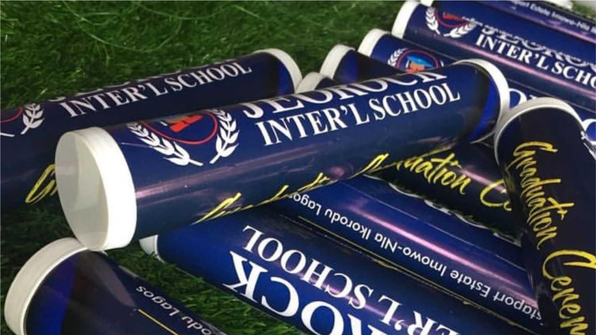 Graduation Scroll Print in Lagos Nigeria