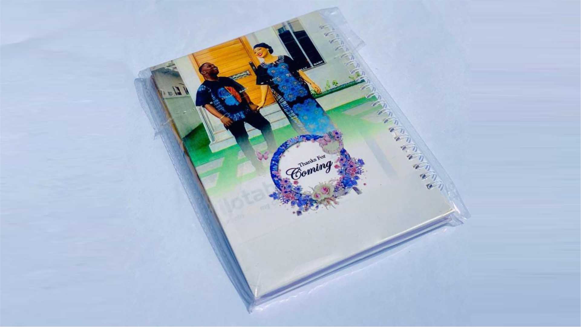 Event Hard Cover Notepad Jotter Design and Print in lagos nigeria