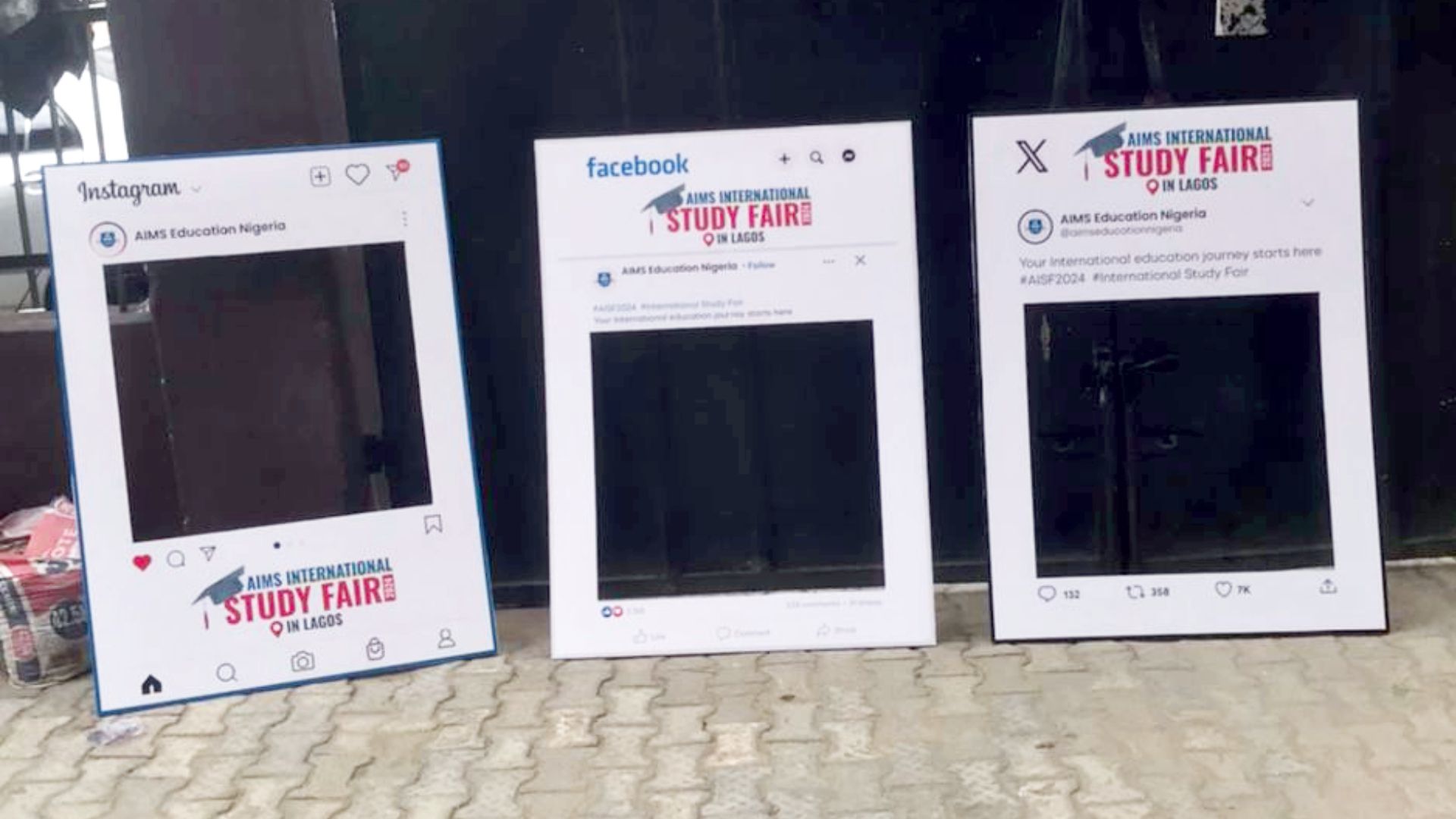 Instagram Frame Board Design and Printing in Lagos Nigeria