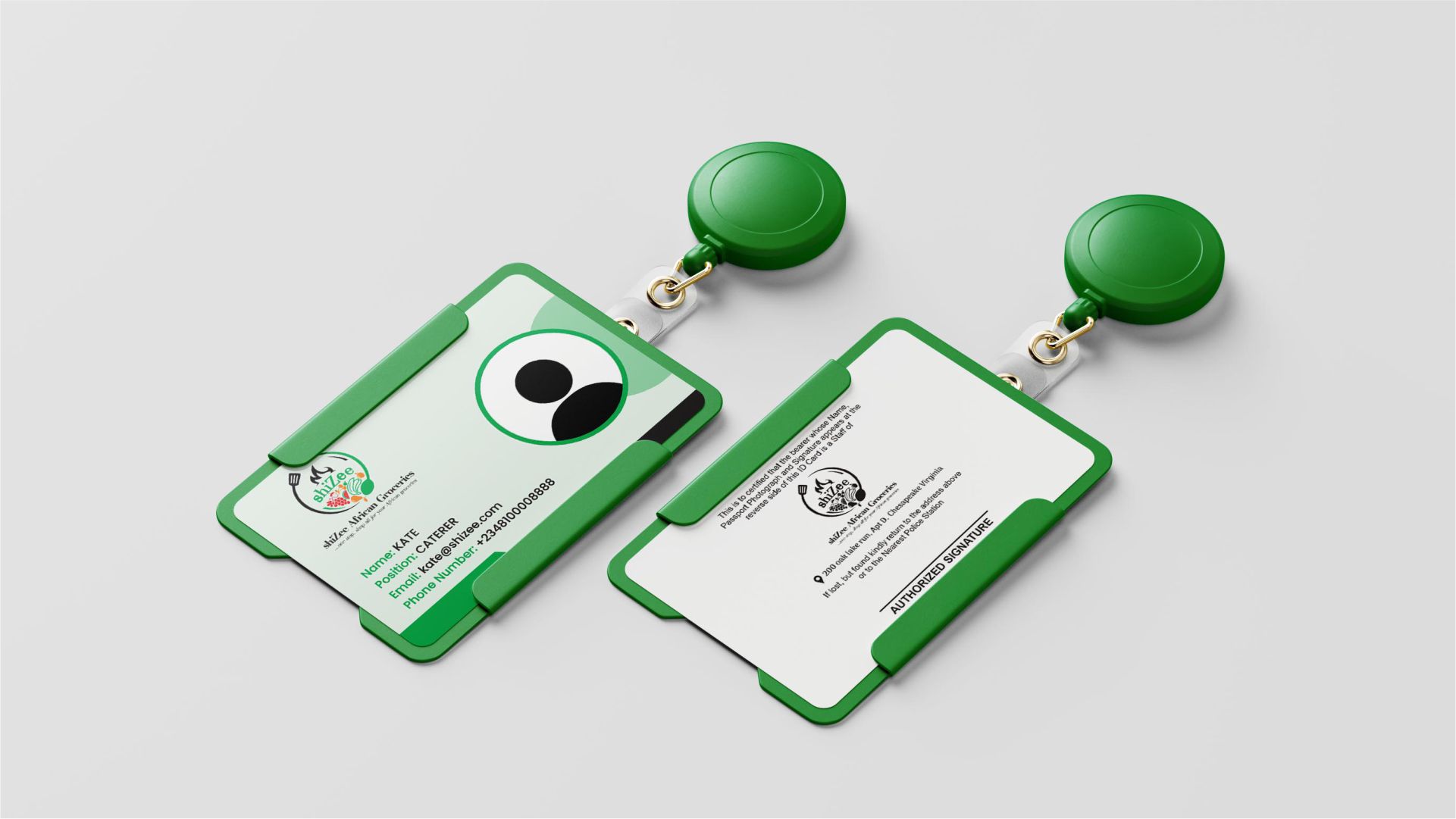 Landscape Plastic ID Card Design and Printing in lagos nigeria