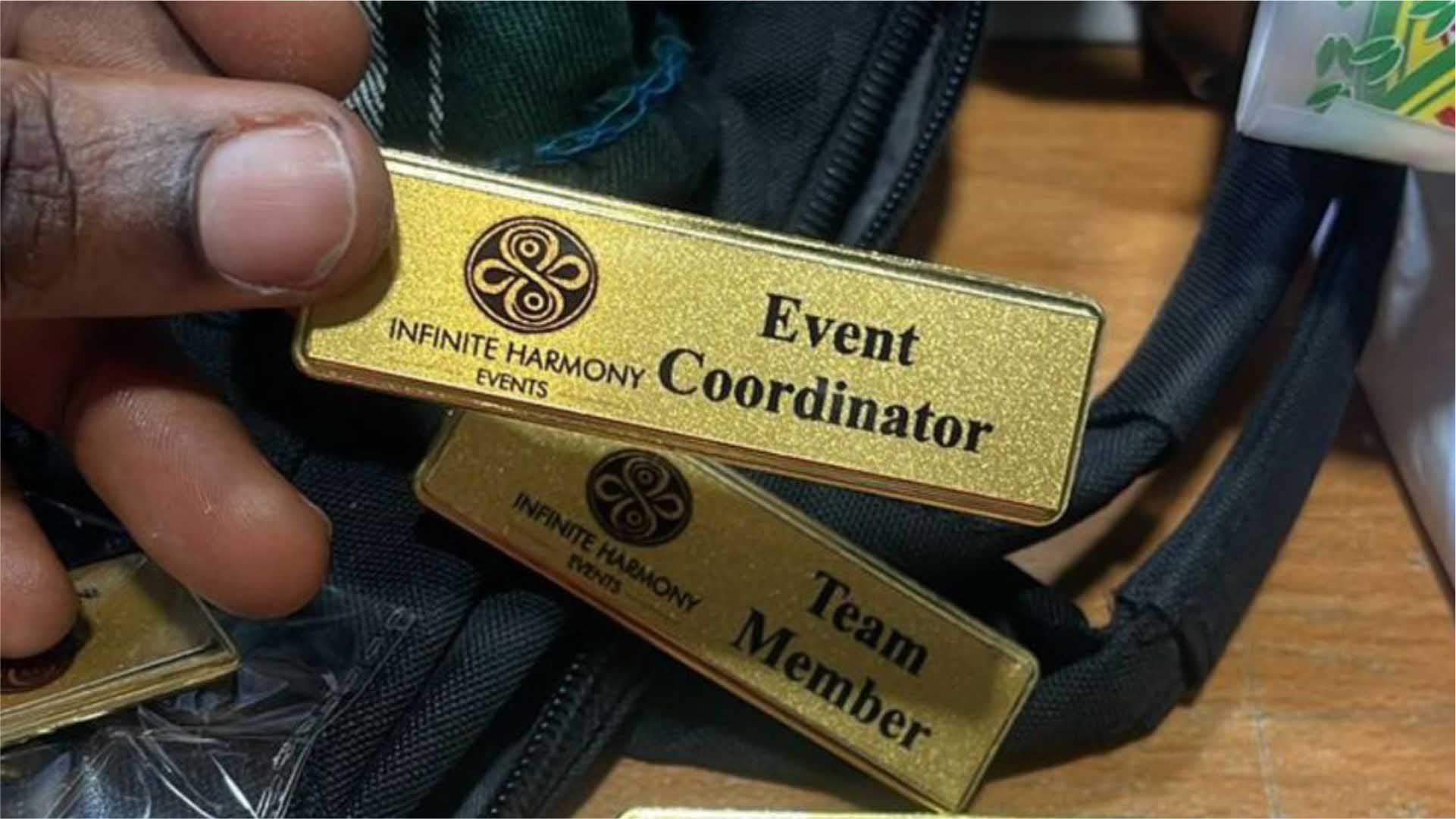 Metal Name Tag Badge Print in Lagos Nigeria
