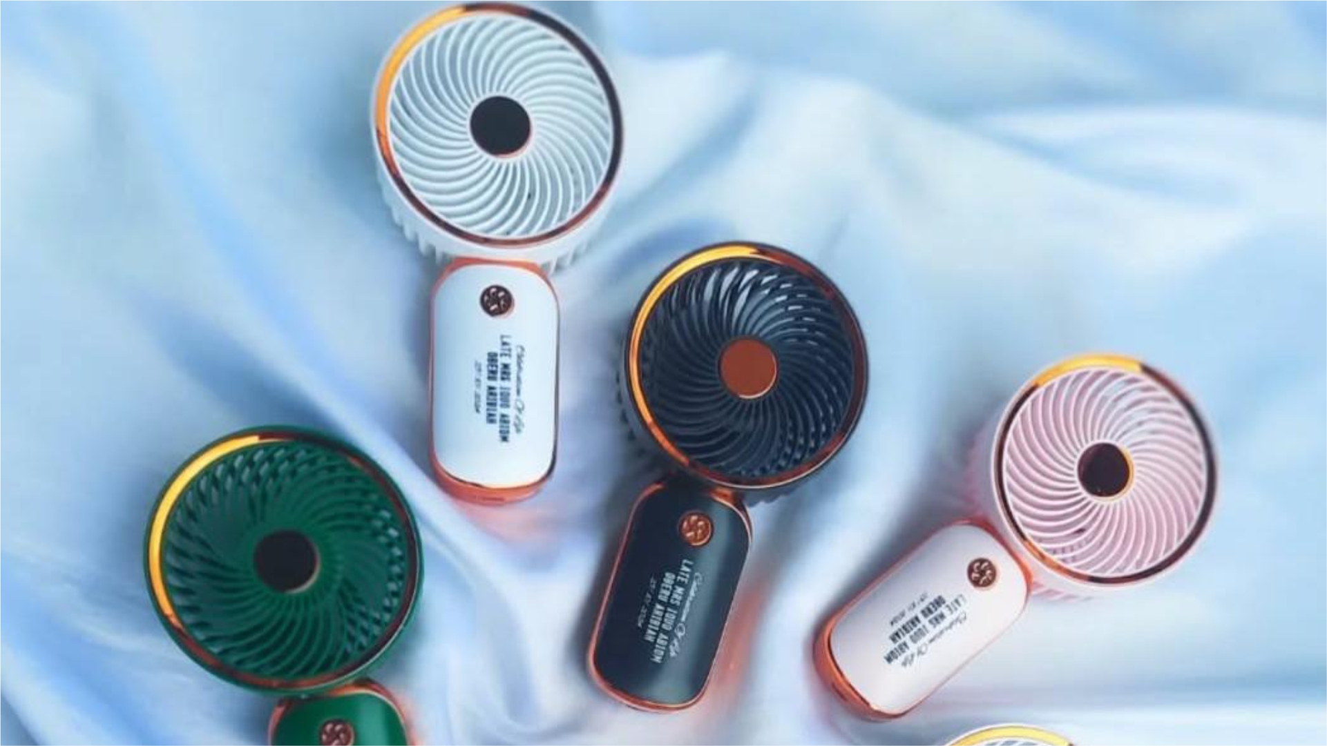 Mini Rechargeable Hand Fan Print and Design in Lagos Nigeria