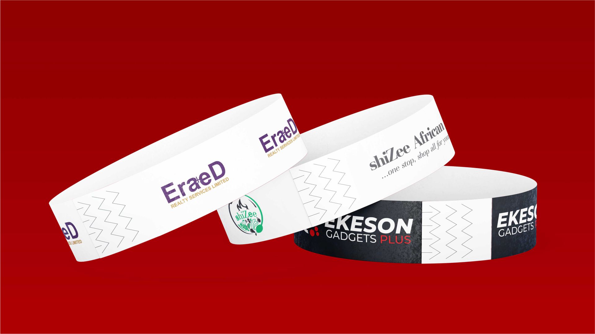 Tyvek Paper Wristband Print and Design in Lagos Nigeria