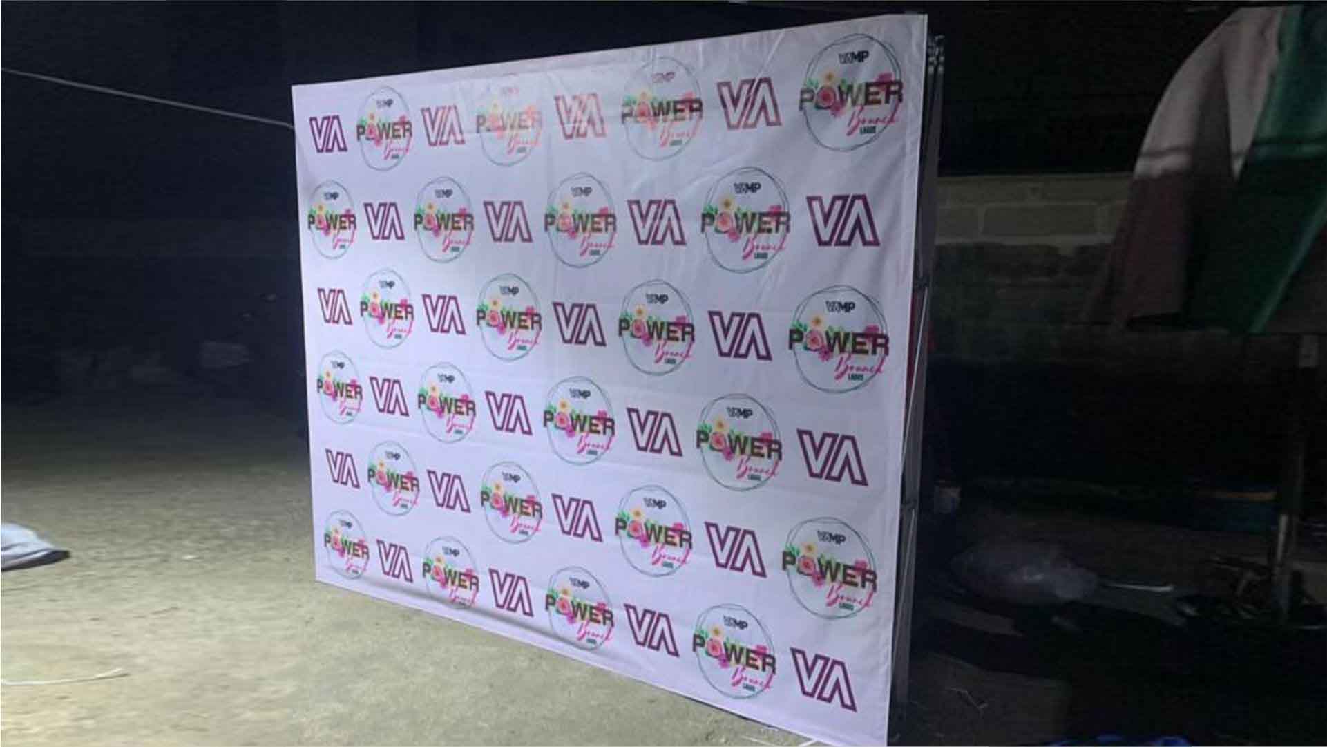 Backdrop Retractable Pop-up Banner Print and Design in Lagos Nigeria