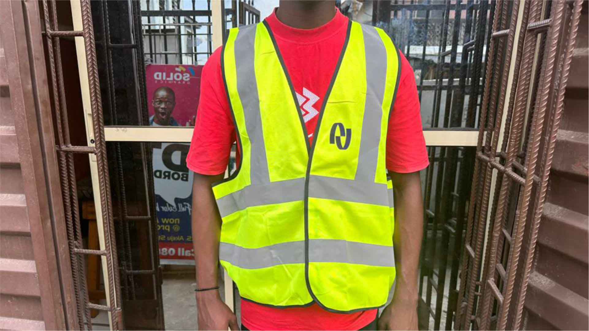 Safety Reflective Jacket Vest Print and Design in Lagos Nigeria