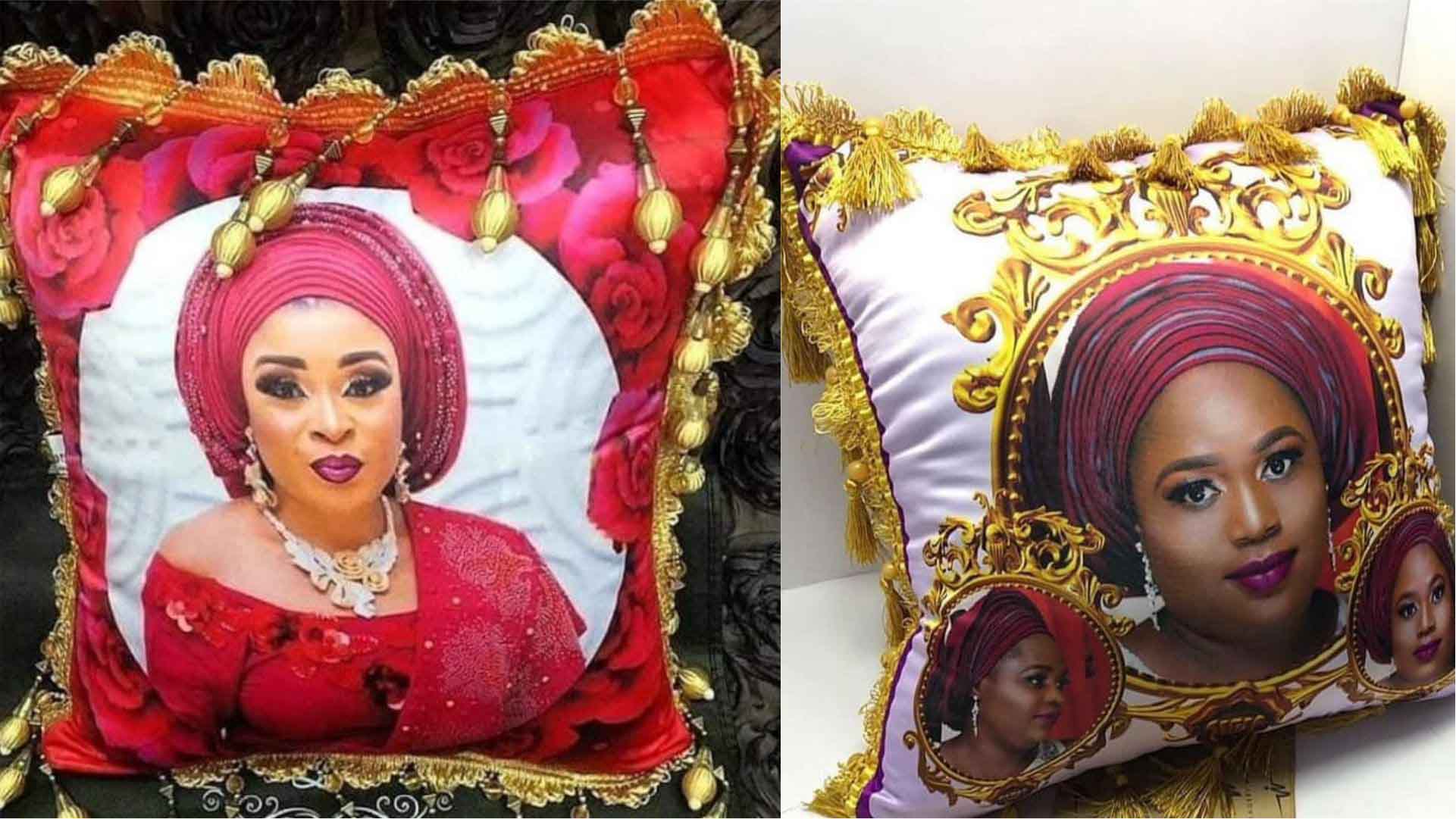 Personalized Royal Throw Pillows Print Design in Lagos Nigeria