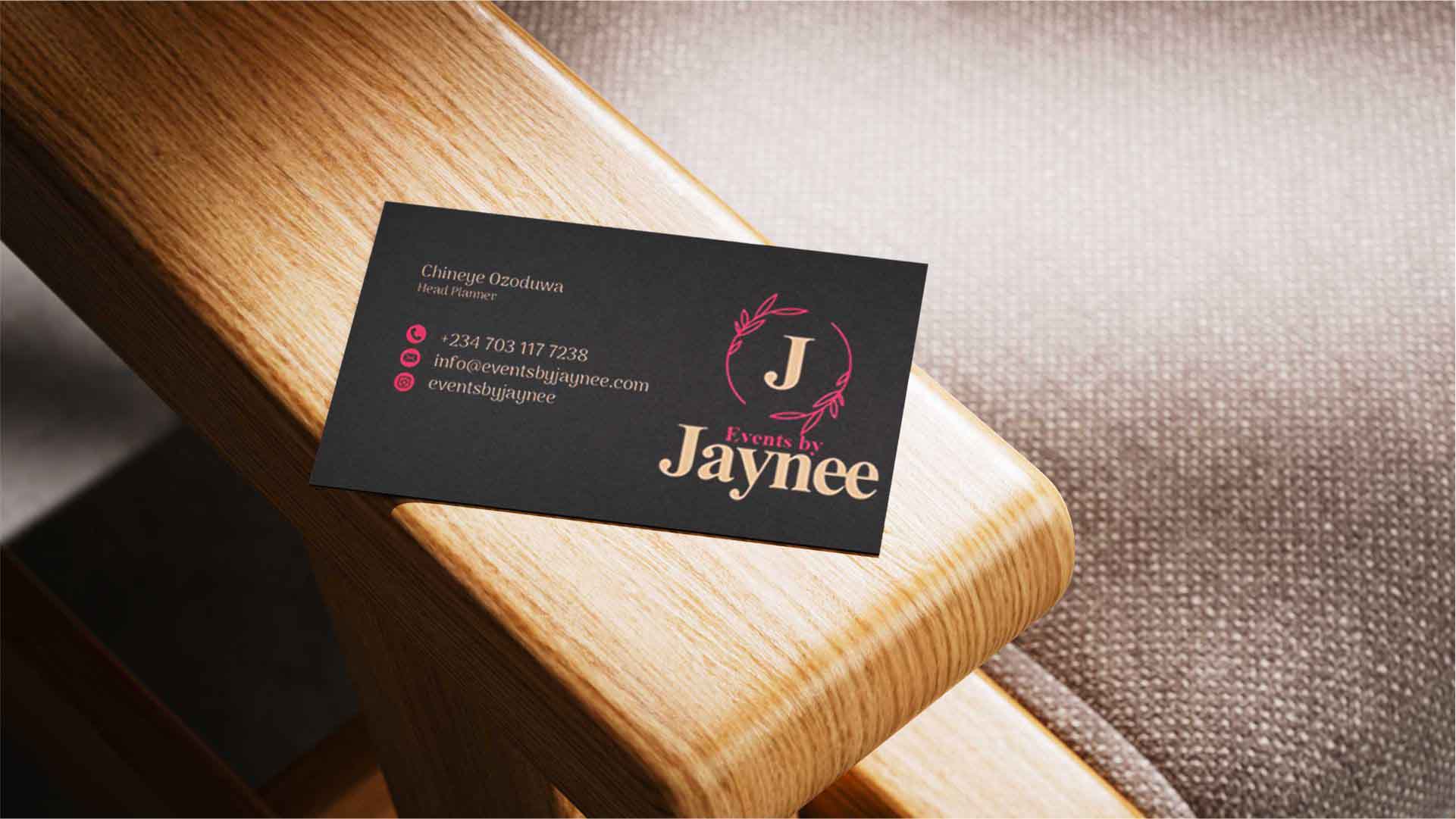Single-sided Business Card Print and Design