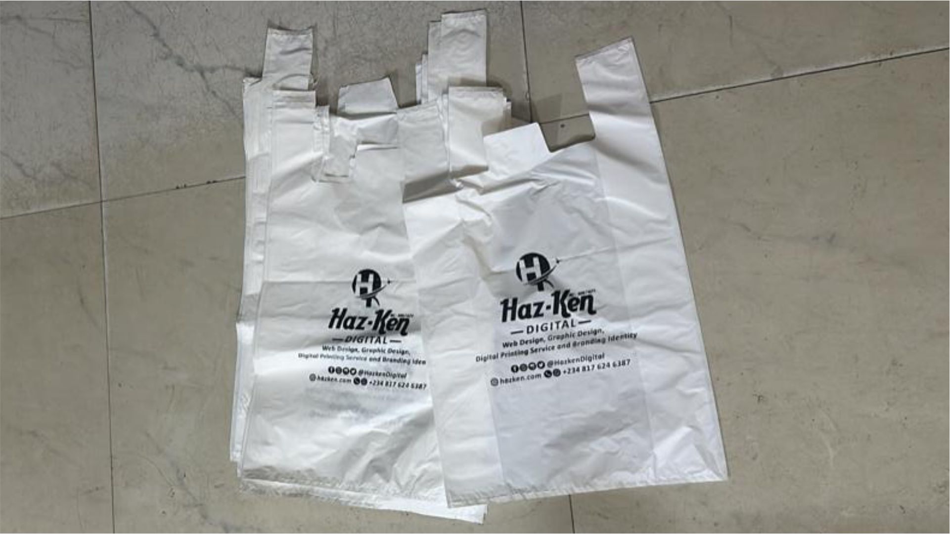 Singlet Nylon bags Design and Printing in Lagos Nigeria
