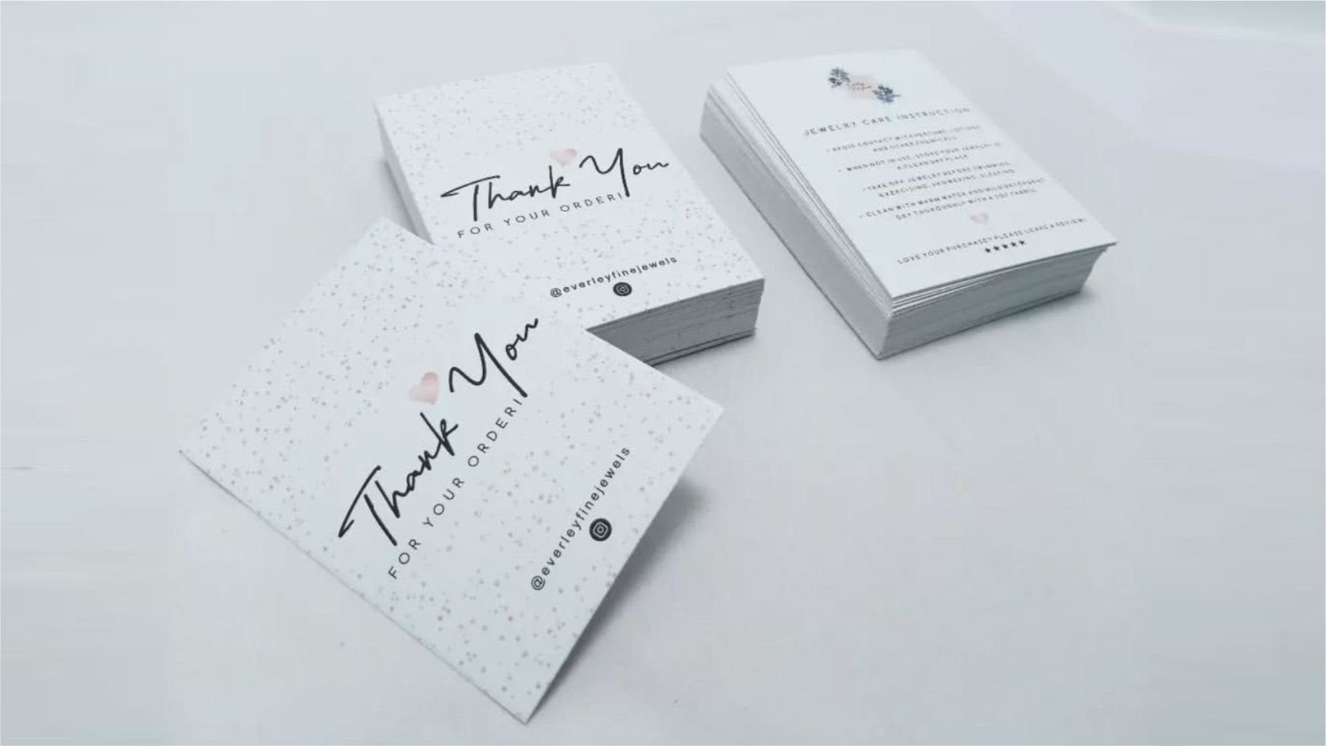 Thank You Card Design and Print in Lagos Nigeria