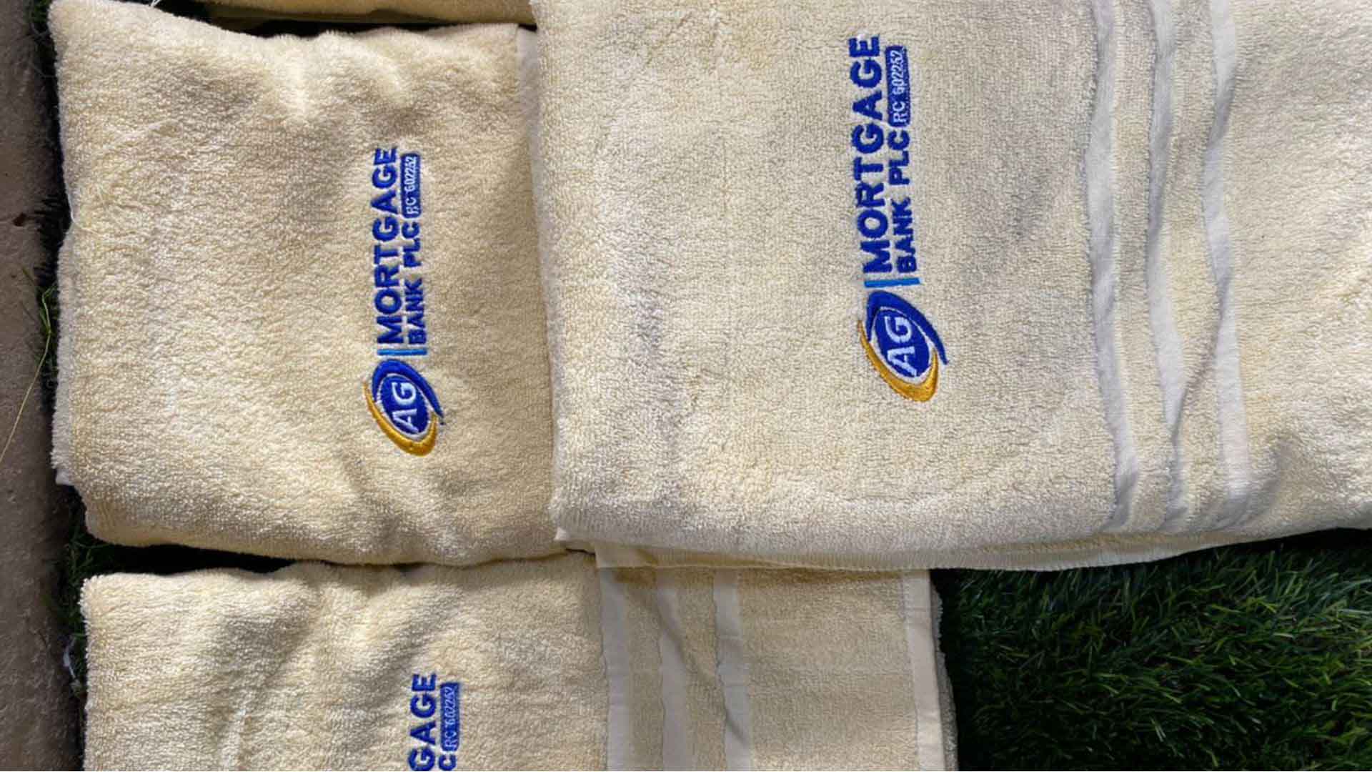 Monogram Towel Design and Print in Lagos Nigeria