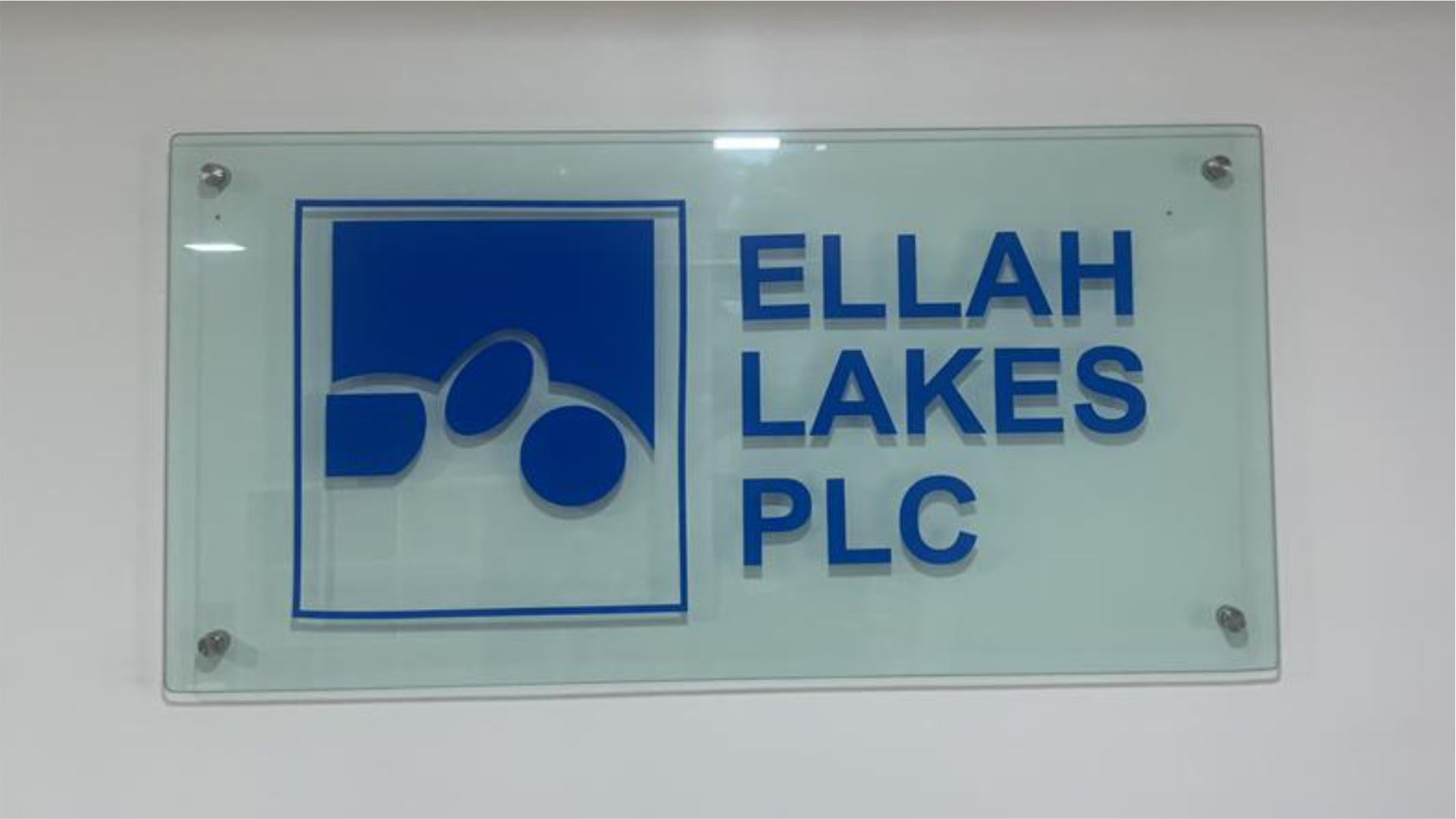 Wall Glass Sign Making Brand and Design in Lagos Nigeria